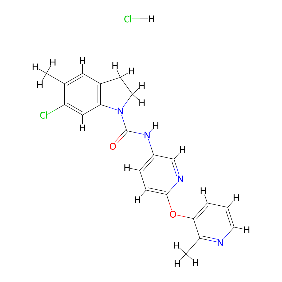 SB 242084 hydrochloride molecular structure, CAS 1260505-34-7