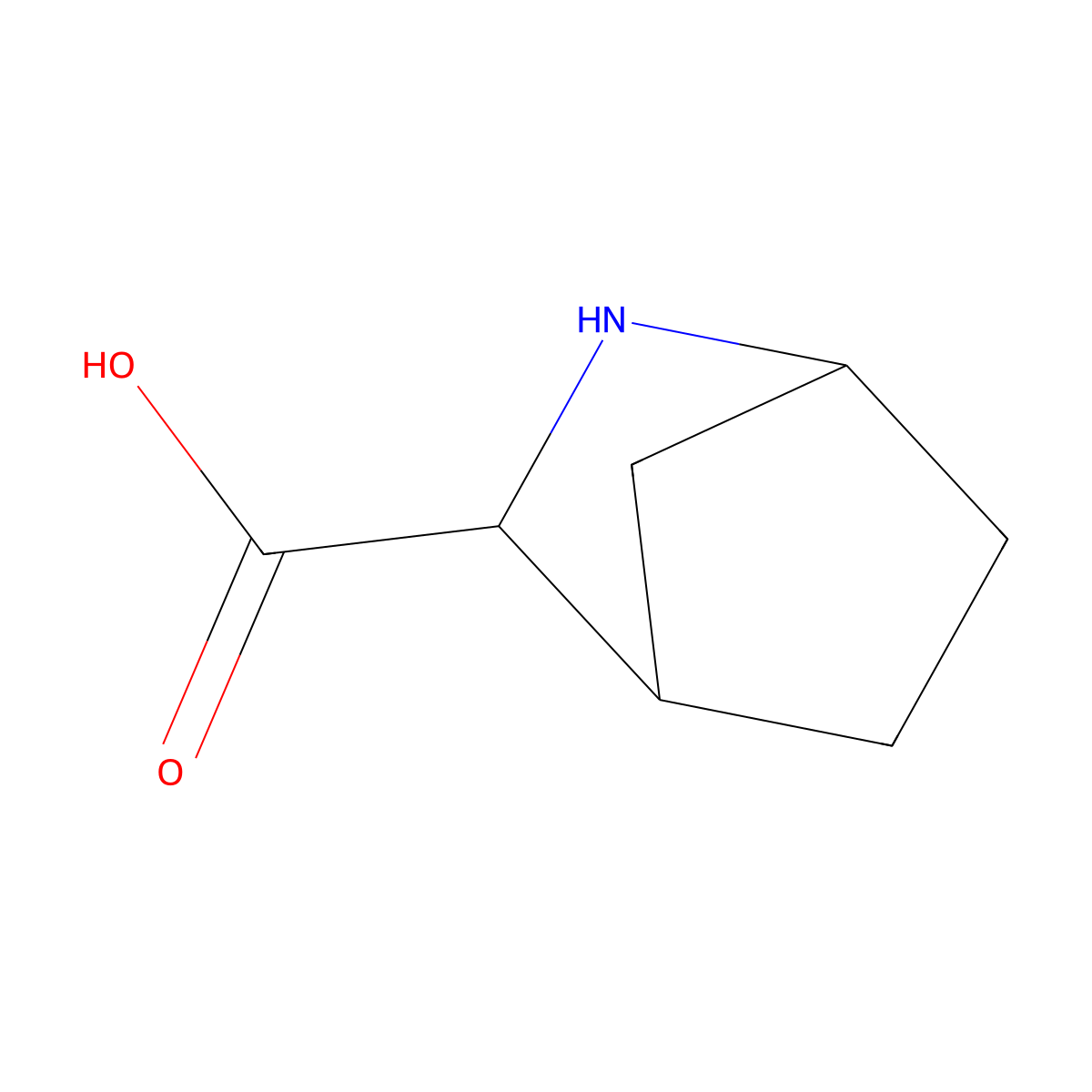 (1R,3S,4R)-2-Azabicyclo[2.2.1]heptane-3-carboxylic acid molecular structure, CAS 1260604-64-5
