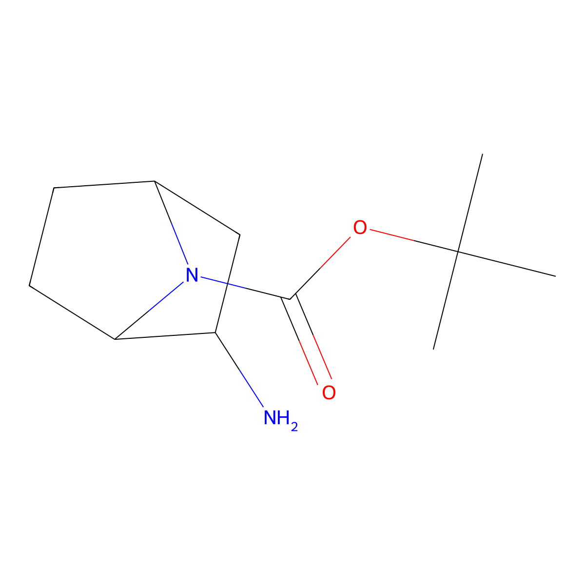 (1r,2r,4s)-Rel-2-amino-7-boc-7-azabicyclo[2.2.1]heptane molecular structure, CAS 1260607-47-3