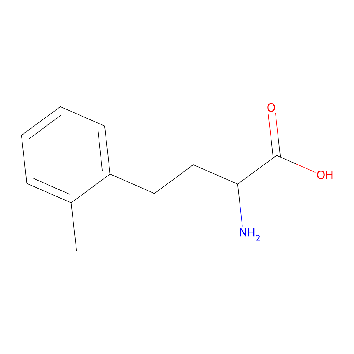2-Methyl-L-homophenylalanine molecular structure, CAS 1260610-36-3