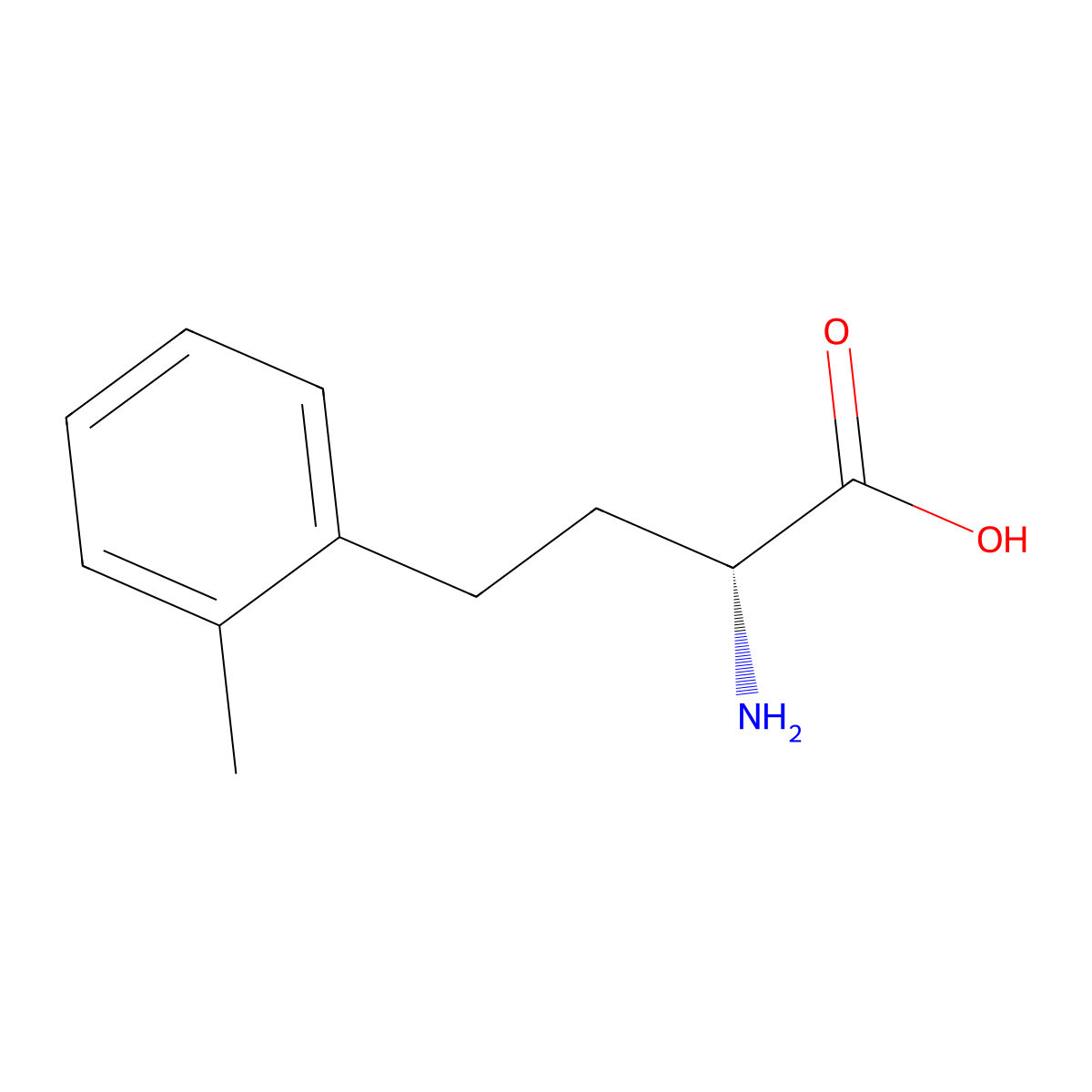 2-Methyl-D-homophenylalanine molecular structure, CAS 1260614-75-2