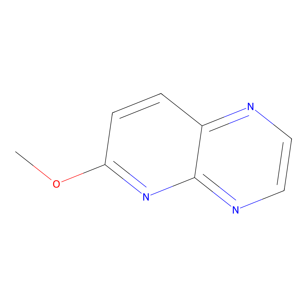 6-Methoxypyrido[2,3-b]pyrazine molecular structure, CAS 1260649-33-9