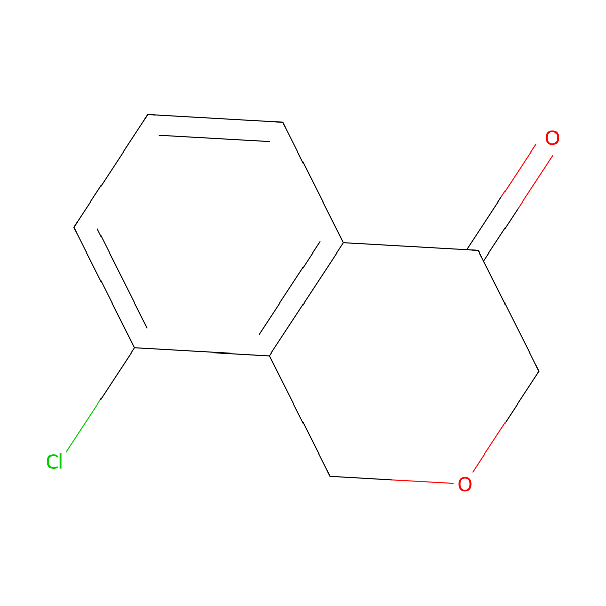 8-Chloroisochroman-4-one molecular structure, CAS 1260650-67-6