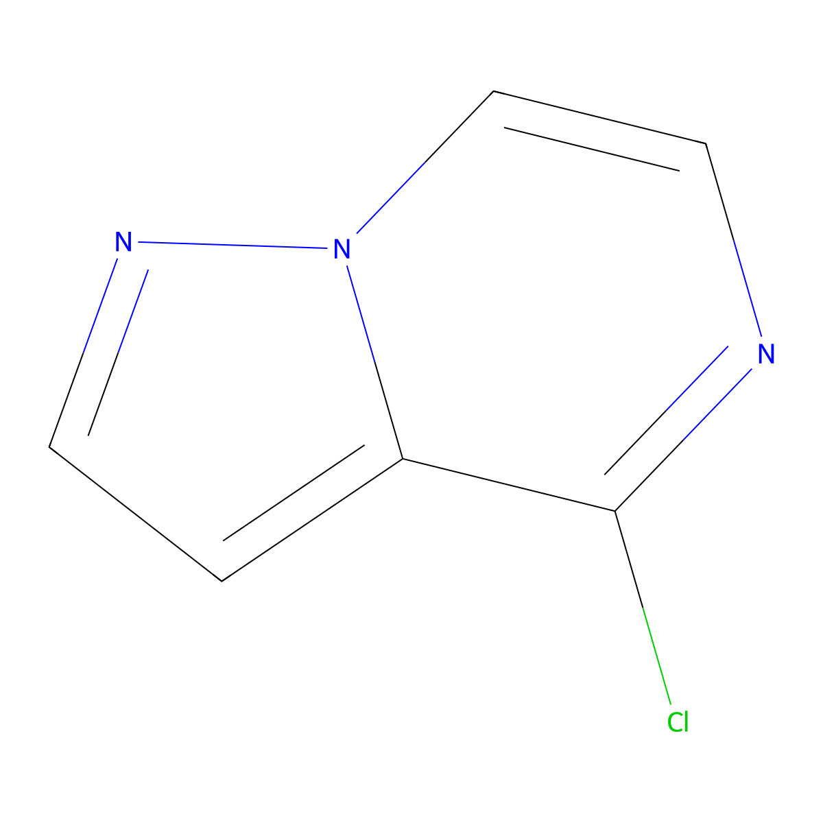4-Chloropyrazolo[1,5-a]pyrazine molecular structure, CAS 1260665-84-6