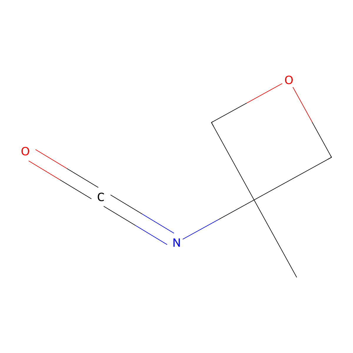 3-Isocyanato-3-methyloxetane molecular structure, CAS 1260666-69-0