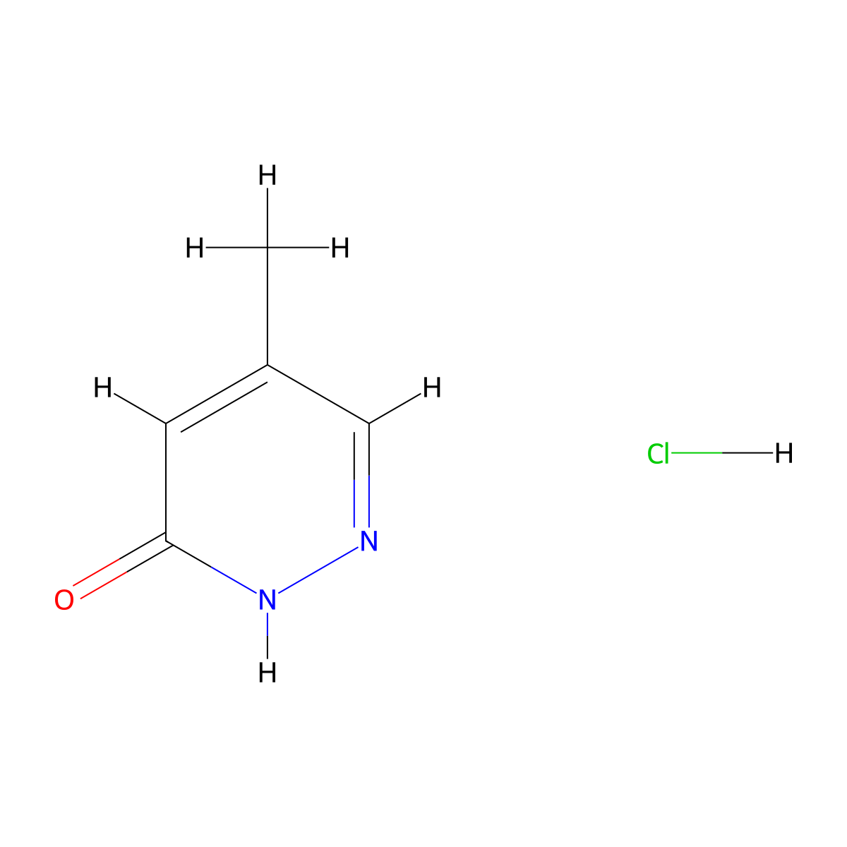 5-Methylpyridazin-3-ol hydrochloride molecular structure, CAS 1260667-55-7