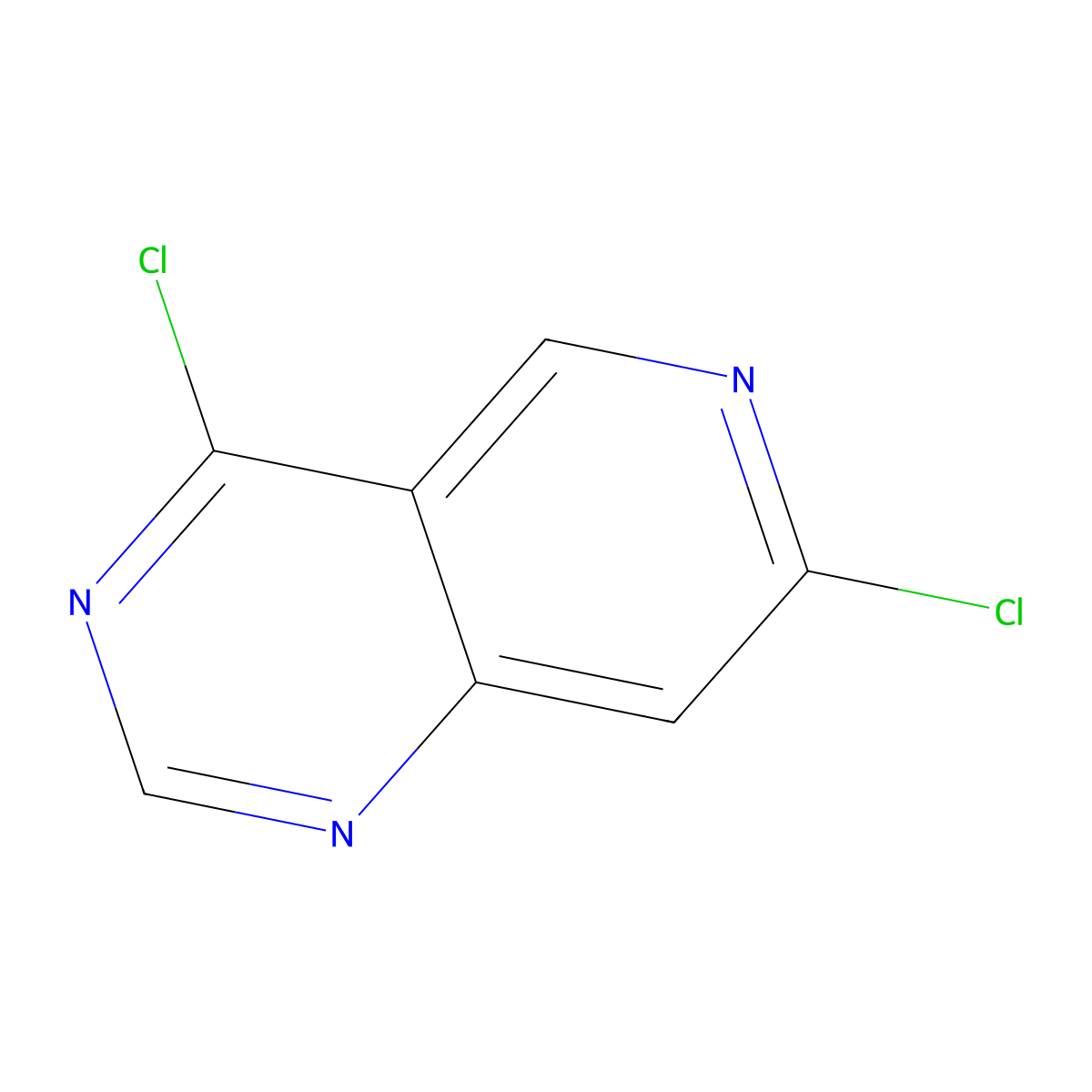 4,7-Dichloropyrido[4,3-D]pyrimidine molecular structure, CAS 1260670-81-2
