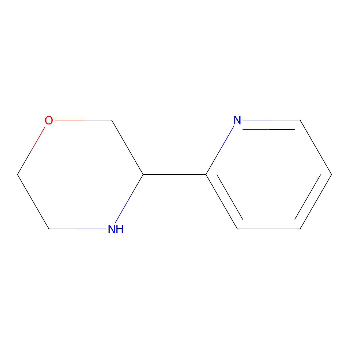 3-(Pyridin-2-yl)morpholine molecular structure, CAS 1260671-63-3