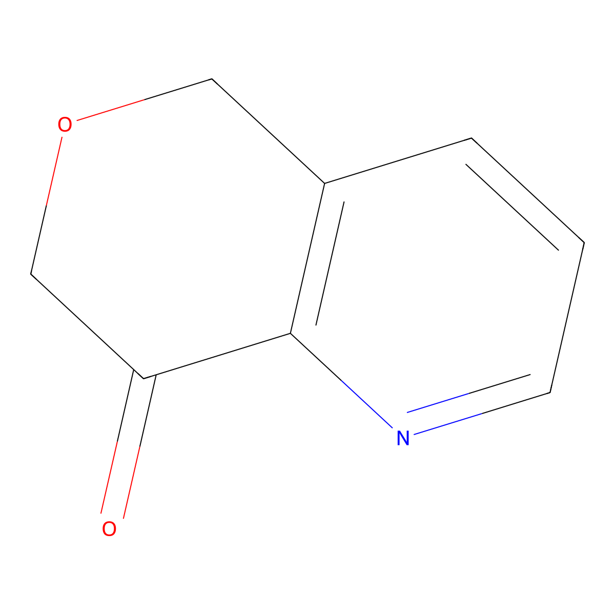 5H,7H,8H-pyrano(4,3-b)pyridin-8-one molecular structure, CAS 1260672-28-3
