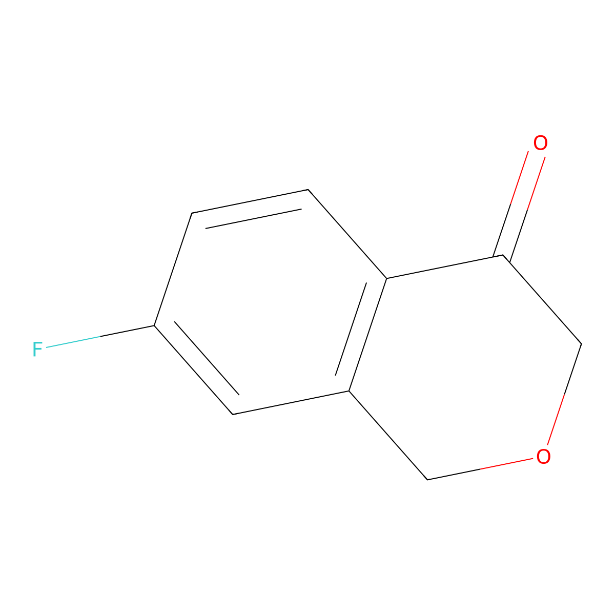 7-Fluoroisochroman-4-one molecular structure, CAS 1260675-88-4