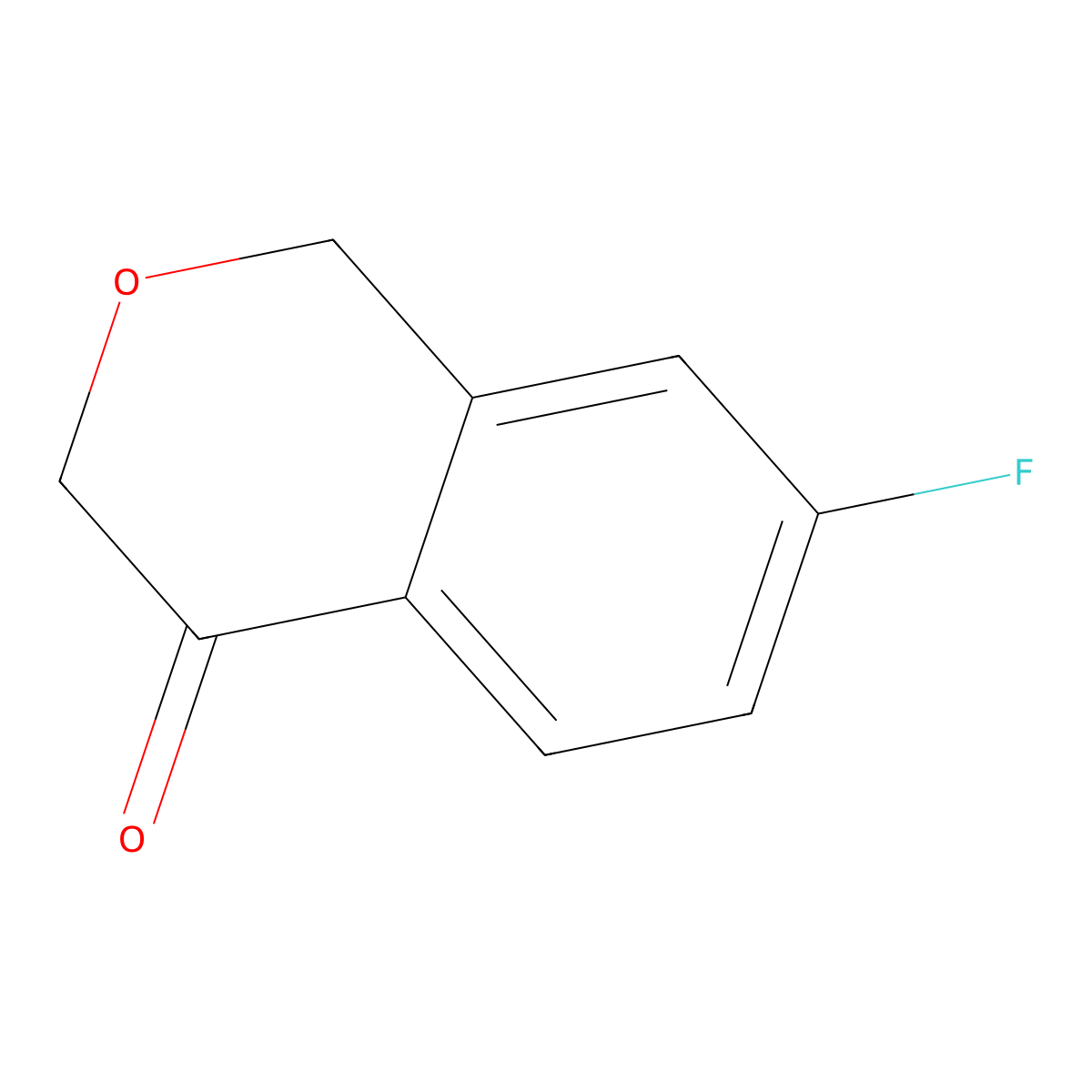 7-Fluoroisochroman-4-one molecular structure, CAS 1260675-88-4