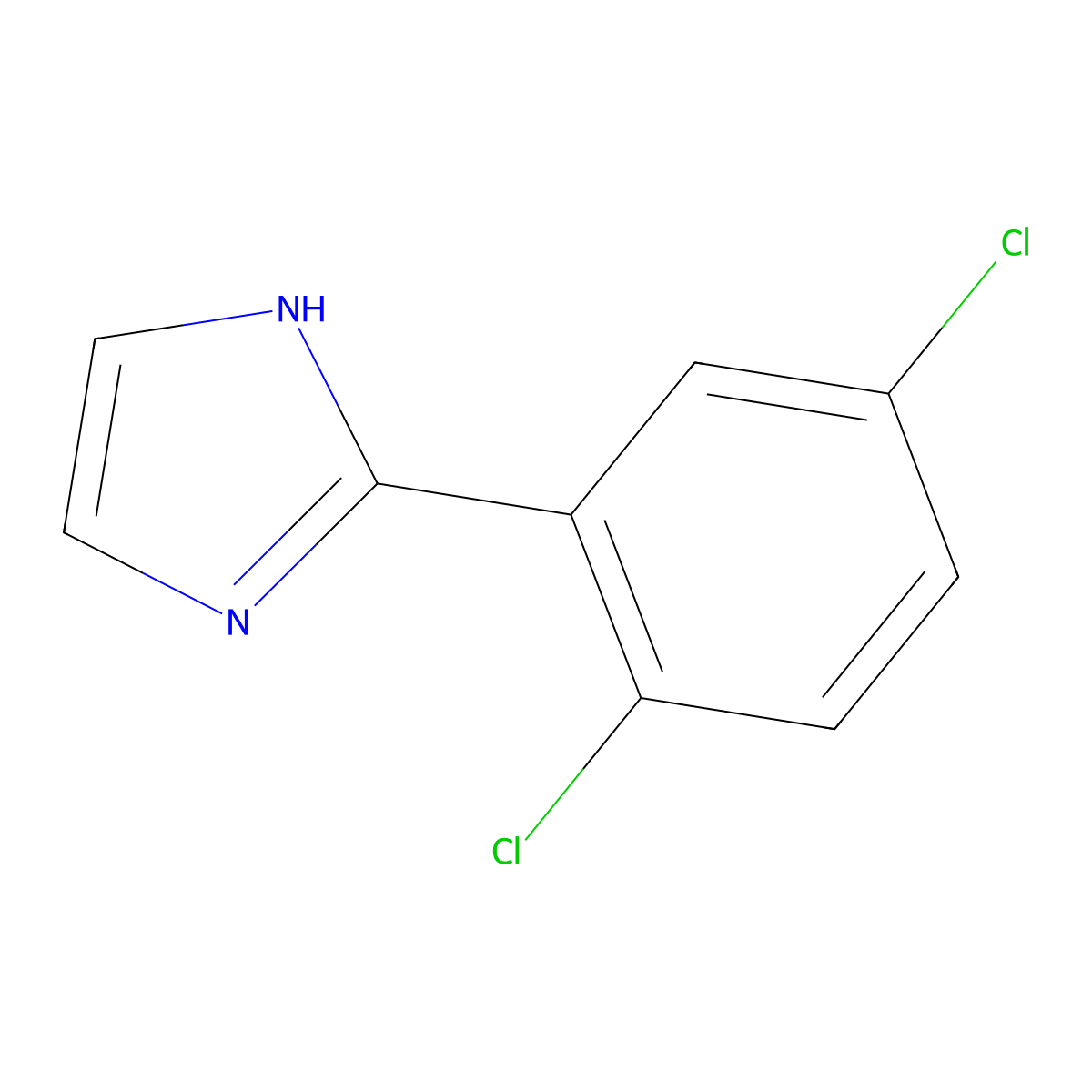 2-(2,5-Dichlorophenyl)imidazole molecular structure, CAS 1260677-84-6
