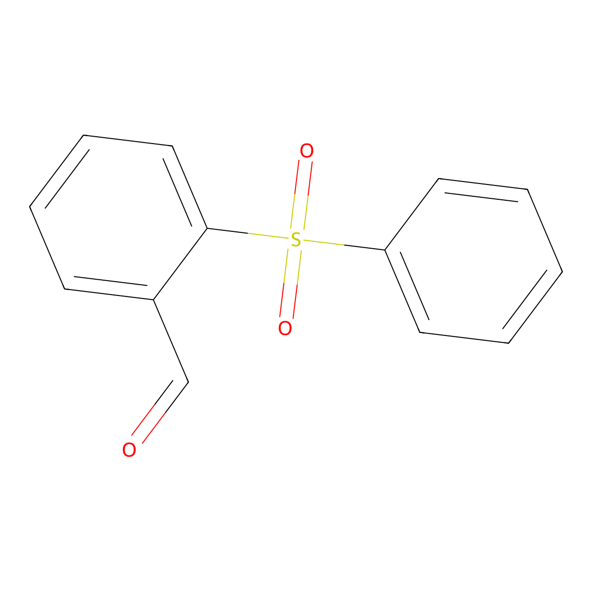 2-(Phenylsulfonyl)benzaldehyde molecular structure, CAS 126076-76-4