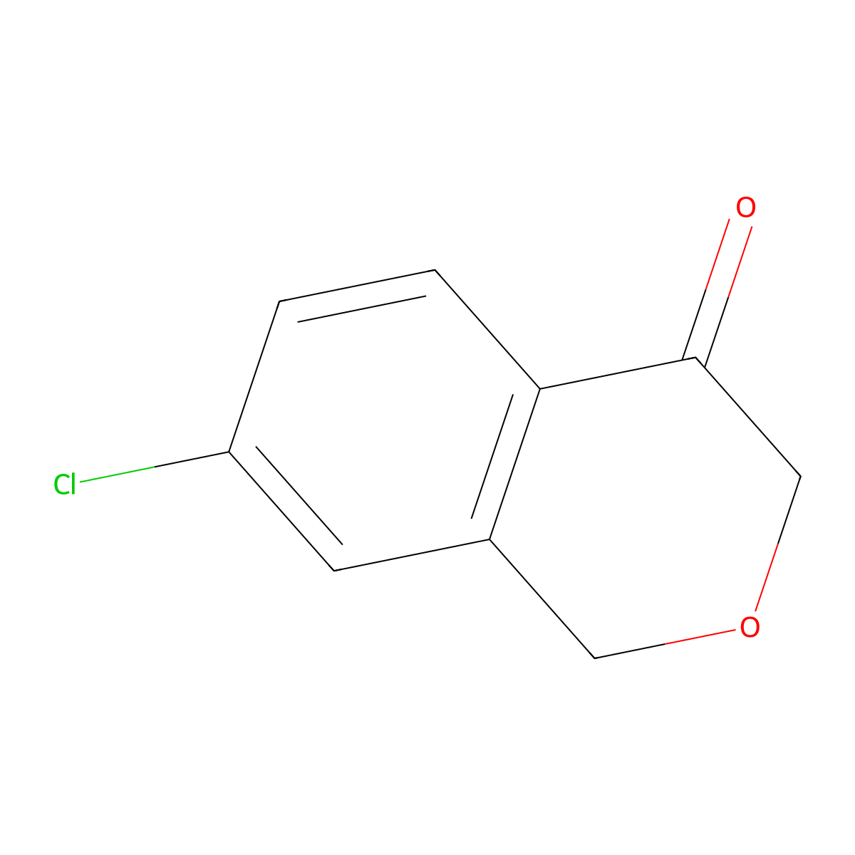 7-Chloroisochroman-4-one molecular structure, CAS 1260762-95-5