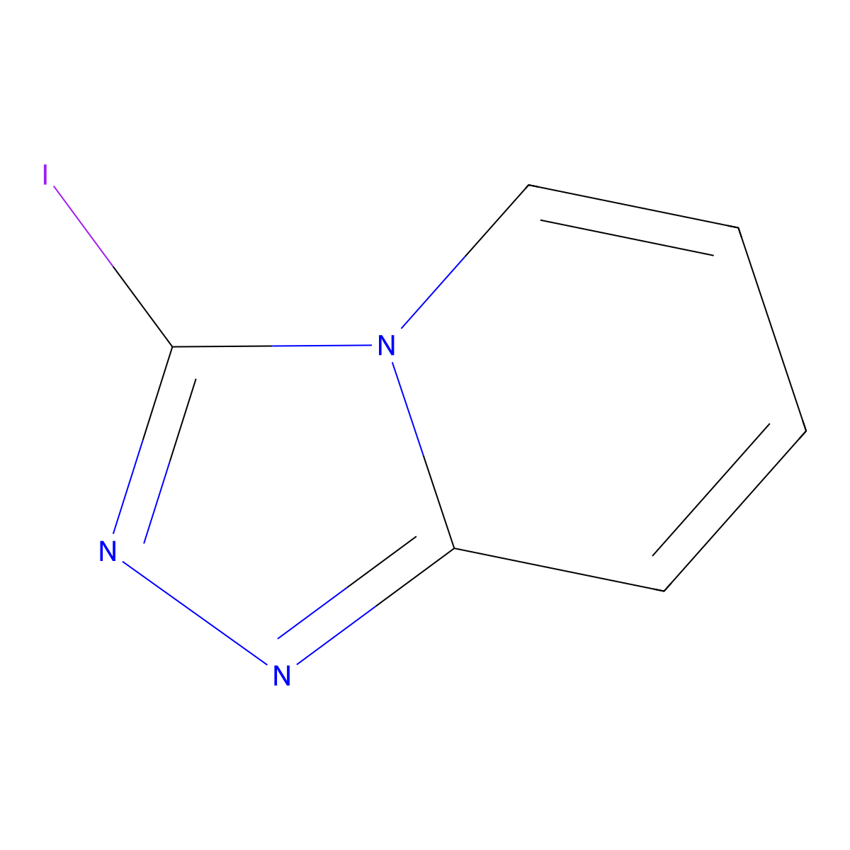 3-Iodo-[1,2,4]triazolo[4,3-a]pyridine molecular structure, CAS 1260782-86-2