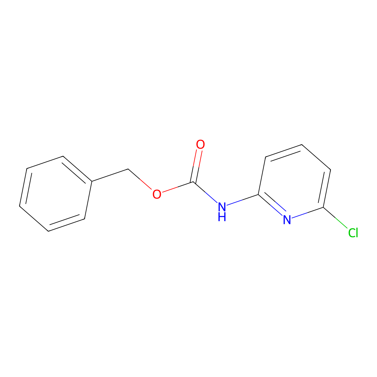 Benzyl N-(6-chloropyridin-2-YL)carbamate molecular structure, CAS 1260787-05-0