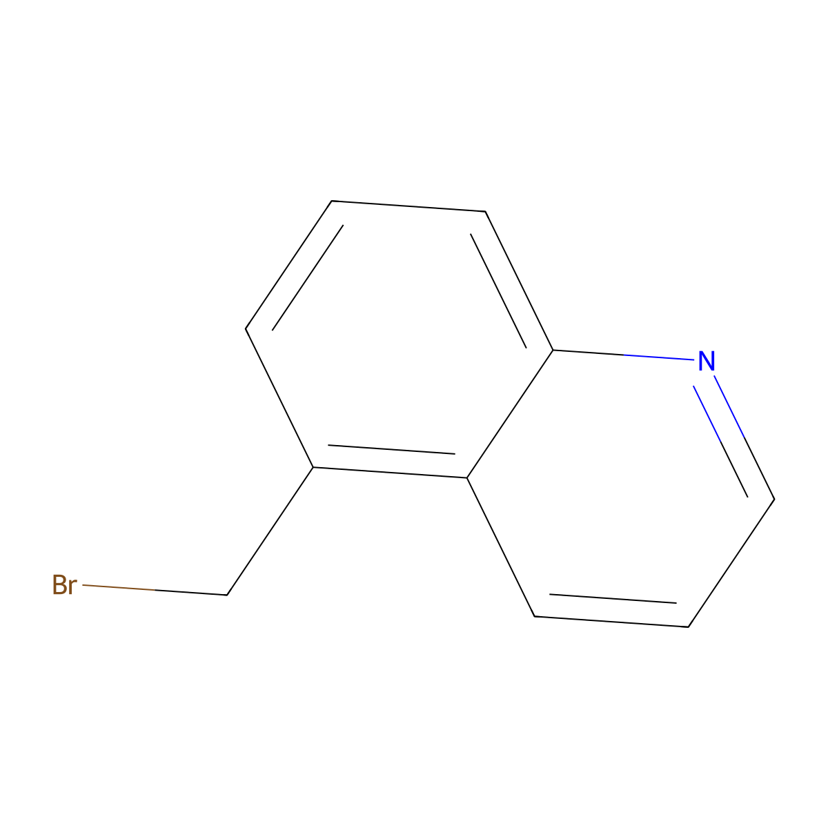 5-(Bromomethyl)quinoline molecular structure, CAS 1260796-73-3