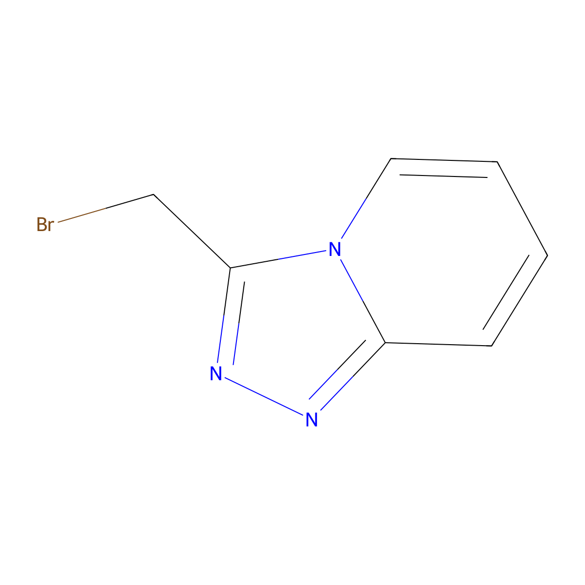 3-(Bromomethyl)-[1,2,4]triazolo[4,3-a]pyridine molecular structure, CAS 1260799-08-3