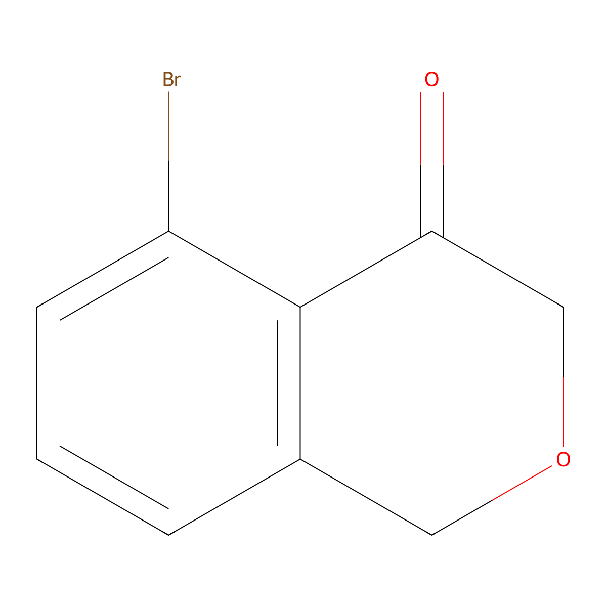 5-Bromoisochroman-4-one molecular structure, CAS 1260803-28-8
