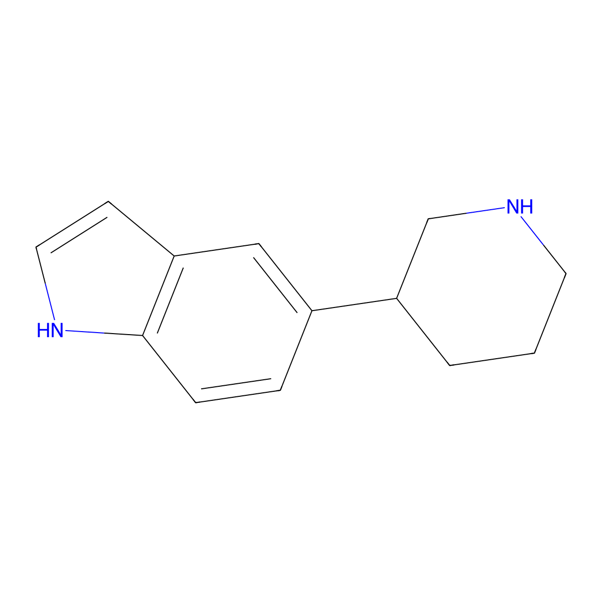 5-(Piperidin-3-YL)-1H-indole molecular structure, CAS 1260828-16-7