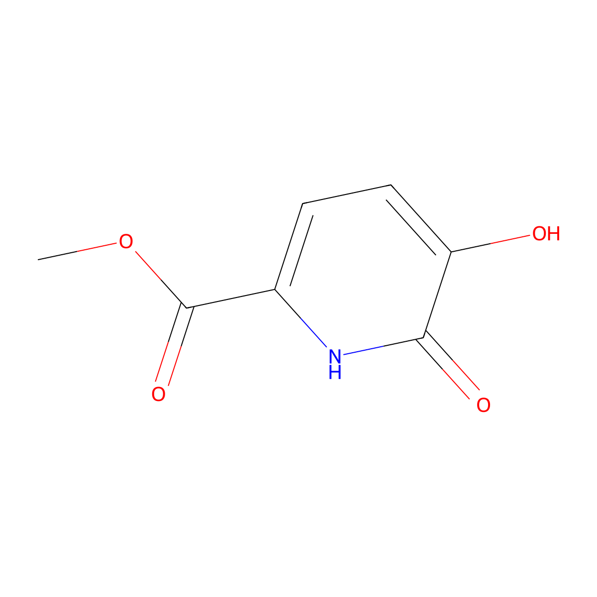 Methyl 5,6-dihydroxypicolinate molecular structure, CAS 1260883-63-3