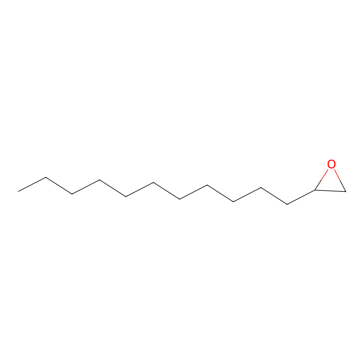 2-Undecyloxirane molecular structure, CAS 12609-83-5