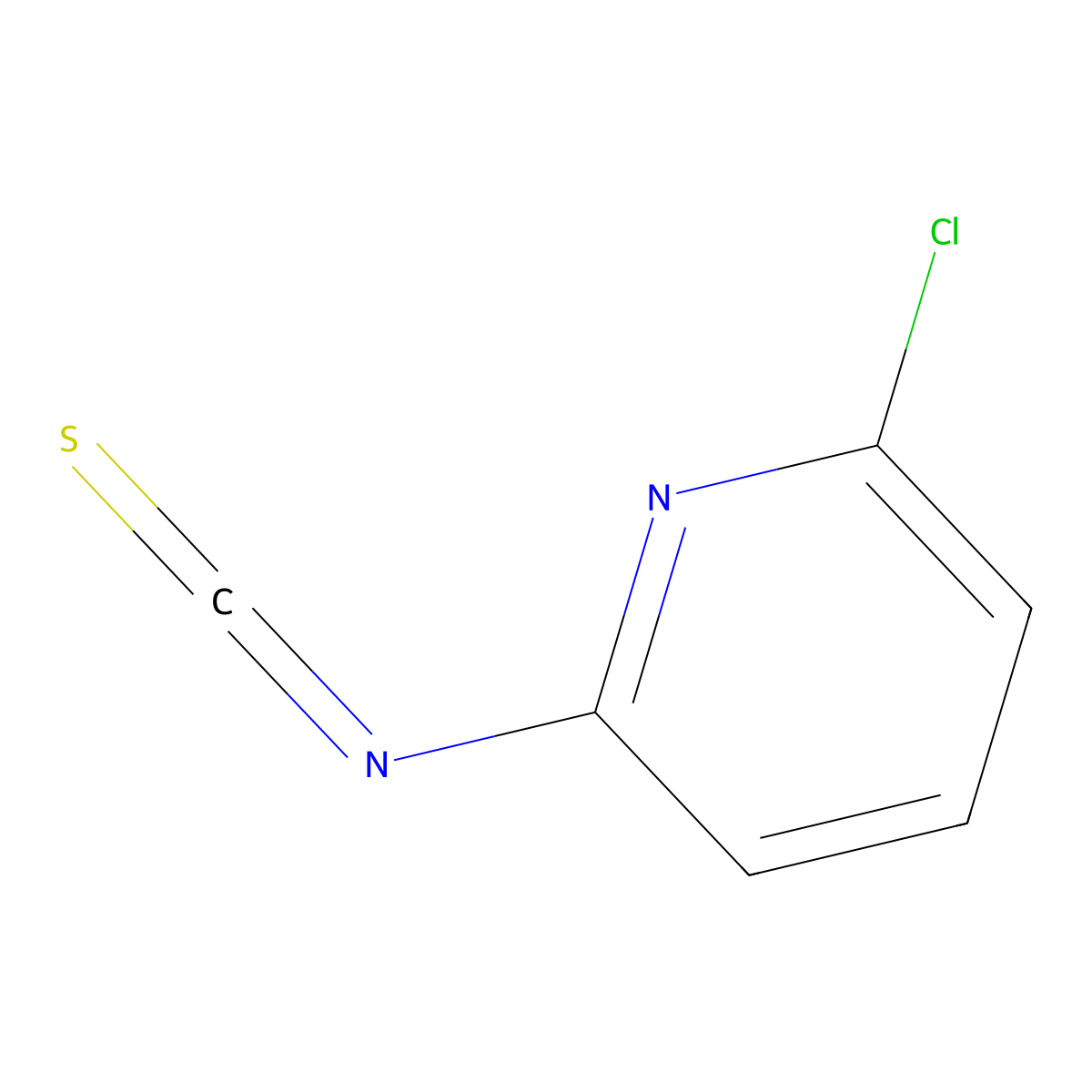 2-Chloro-6-isothiocyanatopyridine molecular structure, CAS 1260954-64-0