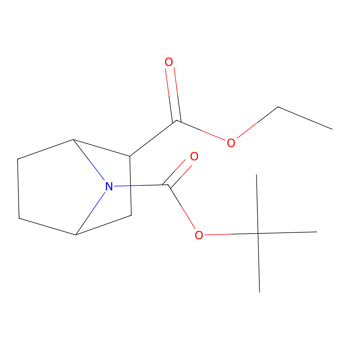 (1S,2S,4R)-7-tert-Butyl 2-ethyl 7-azabicyclo[2.2.1]heptane-2,7-dicarboxylate molecular structure, CAS 1260981-47-2