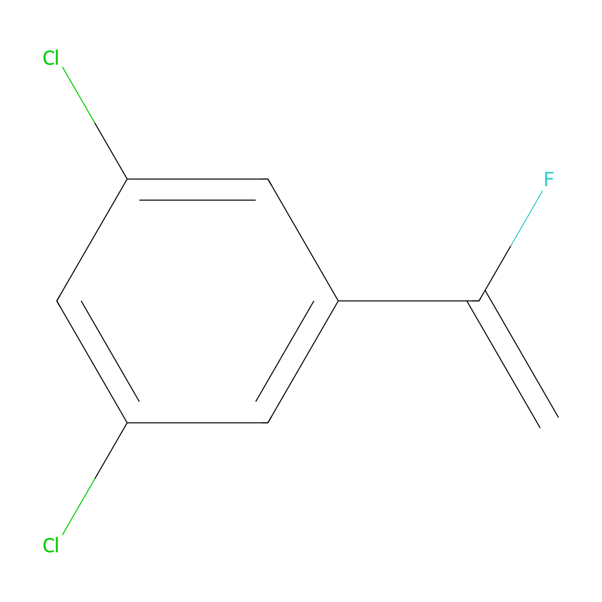 1,3-Dichloro-5-(1-fluoroethenyl)benzene molecular structure, CAS 1261144-43-7