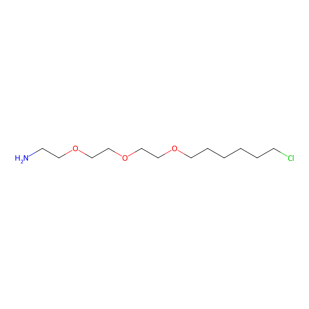 NH2-PEG3-C6-Cl molecular structure, CAS 1261350-60-0