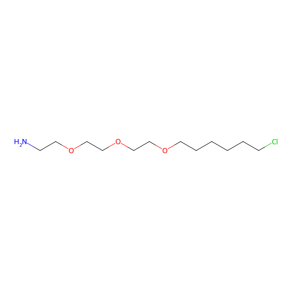 NH2-PEG3-C6-Cl molecular structure, CAS 1261350-60-0