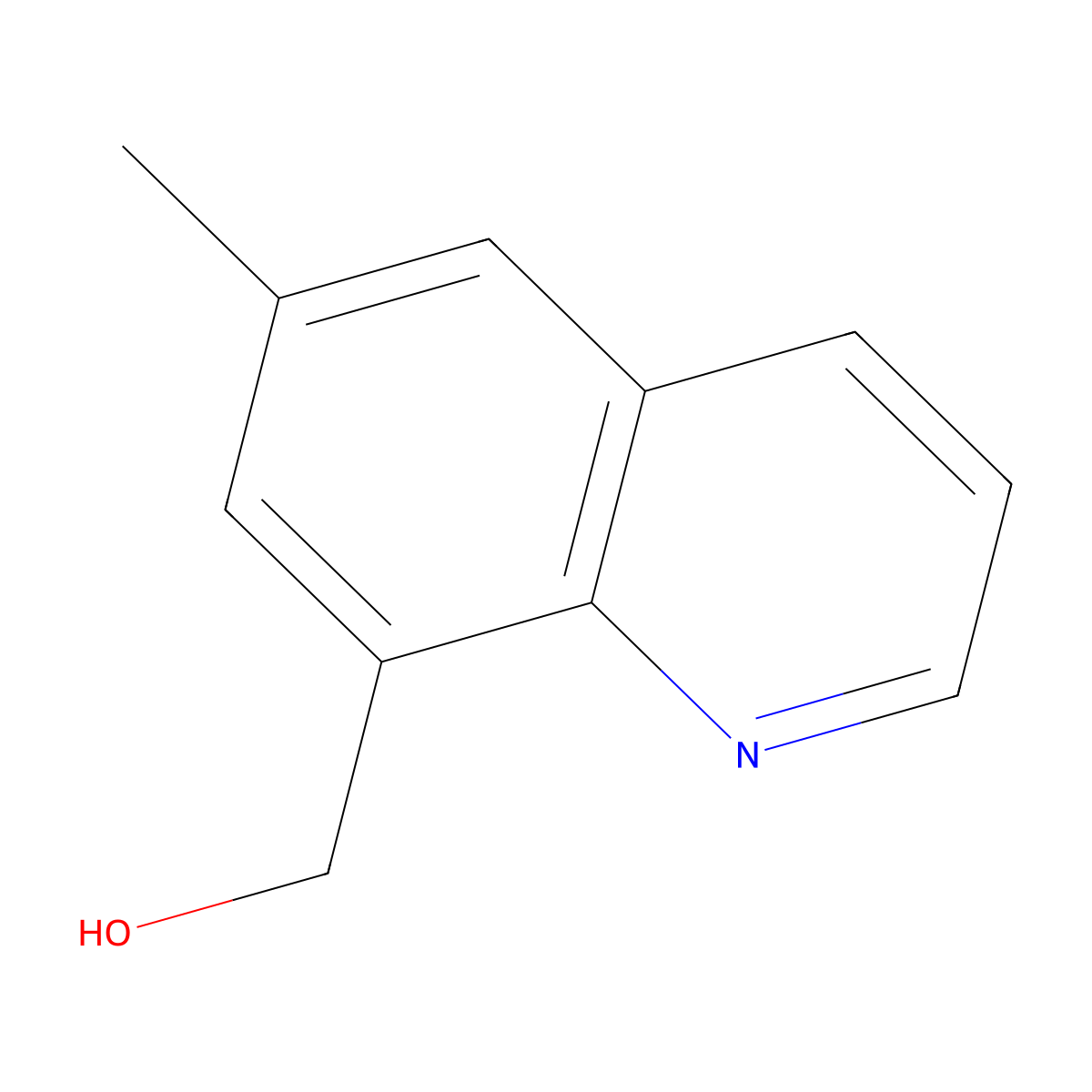 (6-Methylquinolin-8-yl)methanol molecular structure, CAS 1261452-96-3