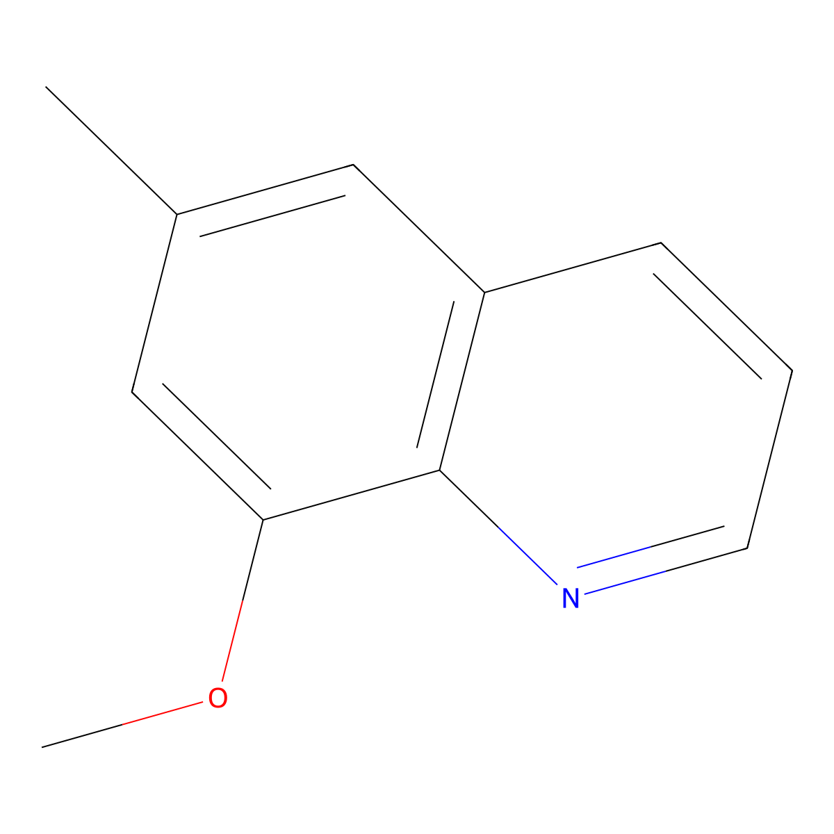 8-Methoxy-6-methylquinoline molecular structure, CAS 1261469-26-4