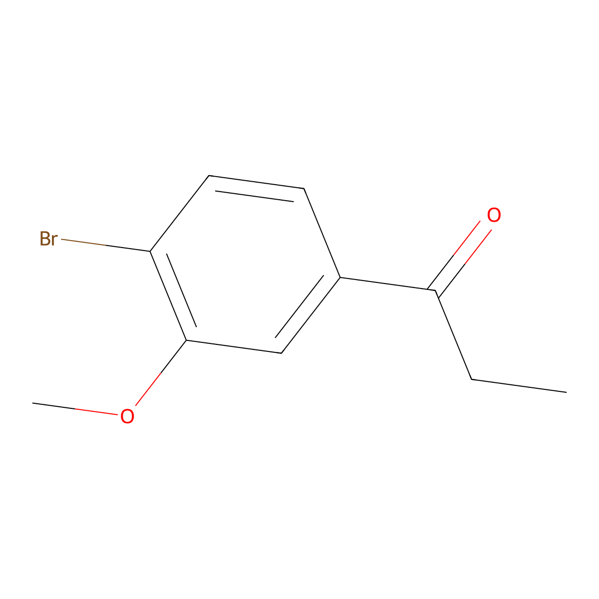 1-(4-Bromo-3-methoxyphenyl)-1-propanone molecular structure, CAS 1261472-60-9