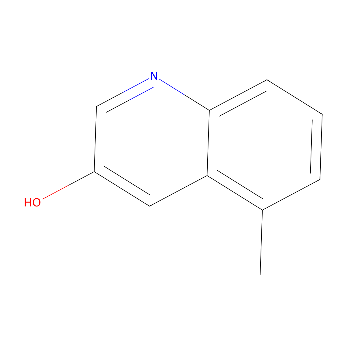 5-Methylquinolin-3-ol molecular structure, CAS 1261490-65-6
