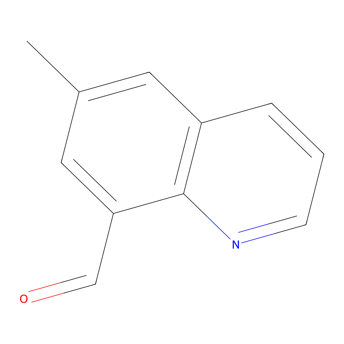 6-Methylquinoline-8-carbaldehyde molecular structure, CAS 1261543-75-2