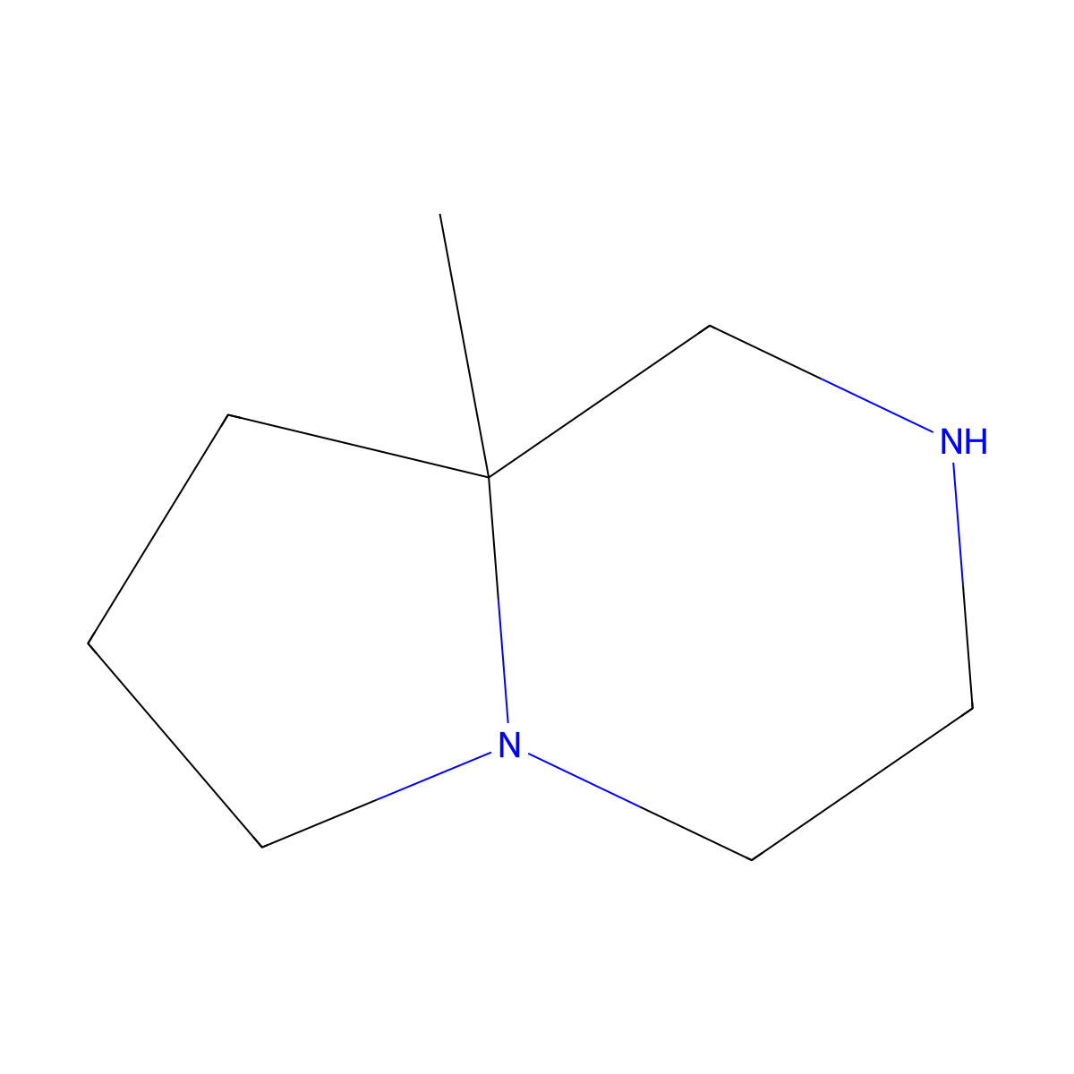 (S)-8a-Methyloctahydropyrrolo[1,2-a]pyrazine molecular structure, CAS 1261569-85-0