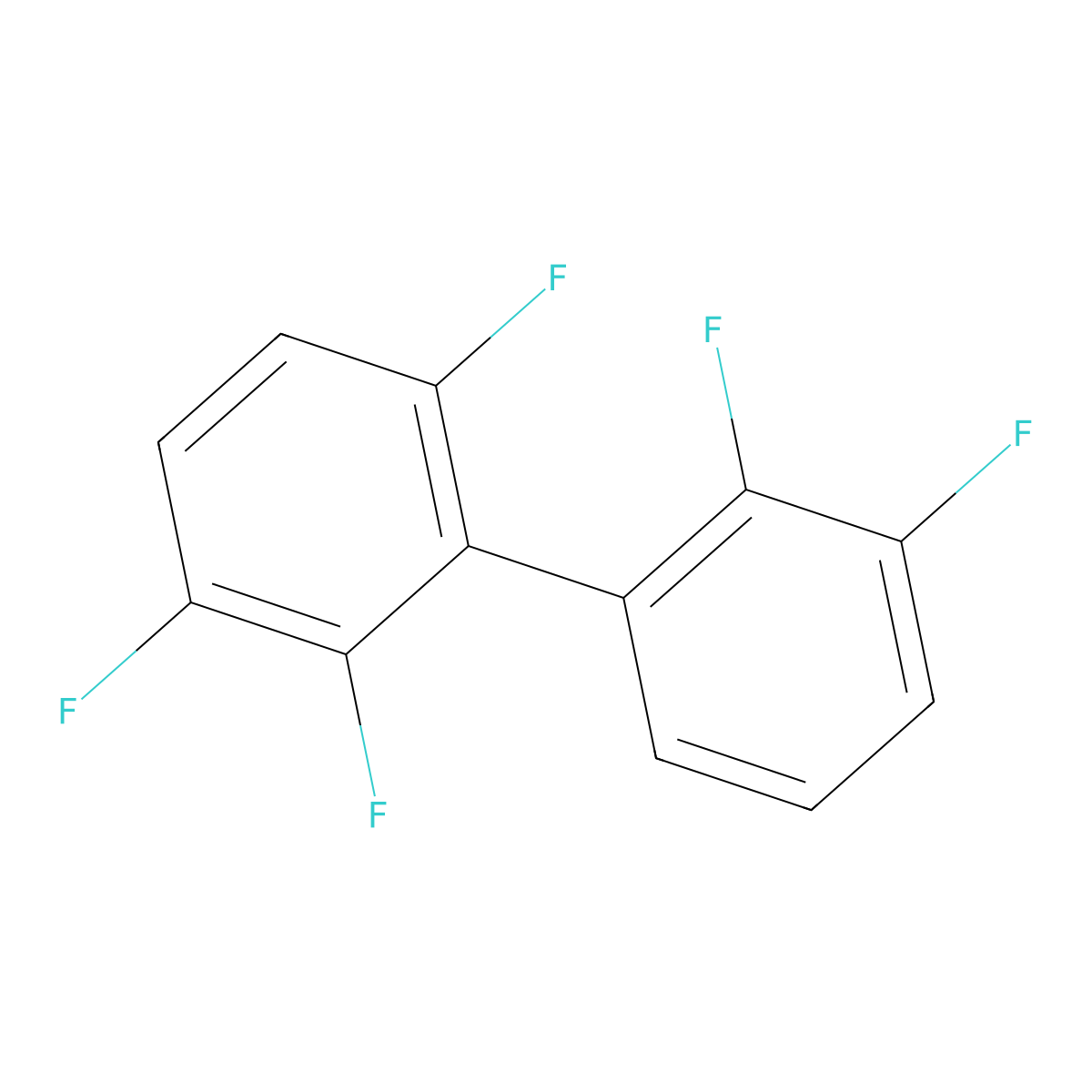 2-(2,3-Difluorophenyl)-1,3,4-trifluorobenzene molecular structure, CAS 1261624-60-5