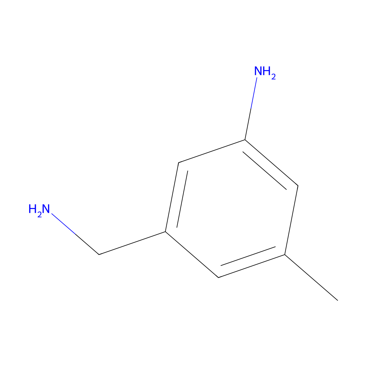 3-(Aminomethyl)-5-methylaniline molecular structure, CAS 1261641-72-8
