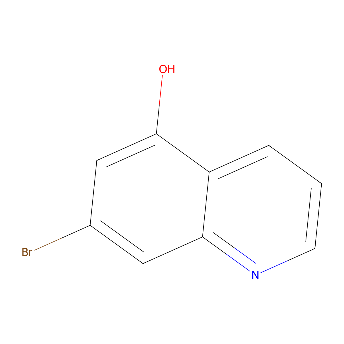 7-Bromoquinolin-5-ol molecular structure, CAS 1261677-80-8