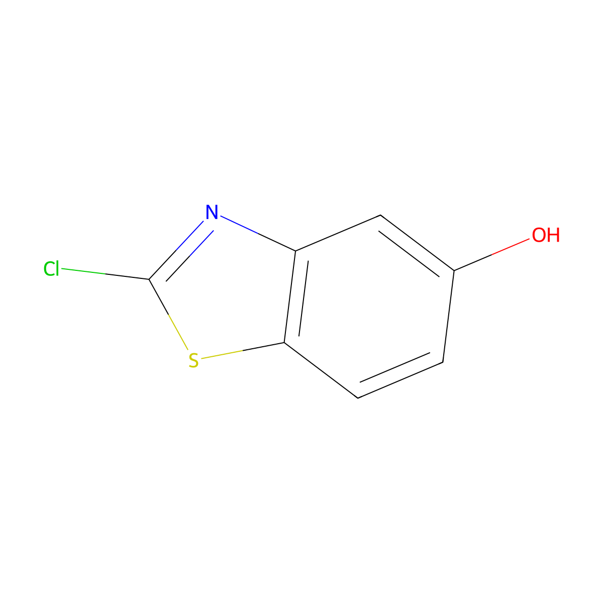 2-Chlorobenzo[d]thiazol-5-ol molecular structure, CAS 1261737-67-0