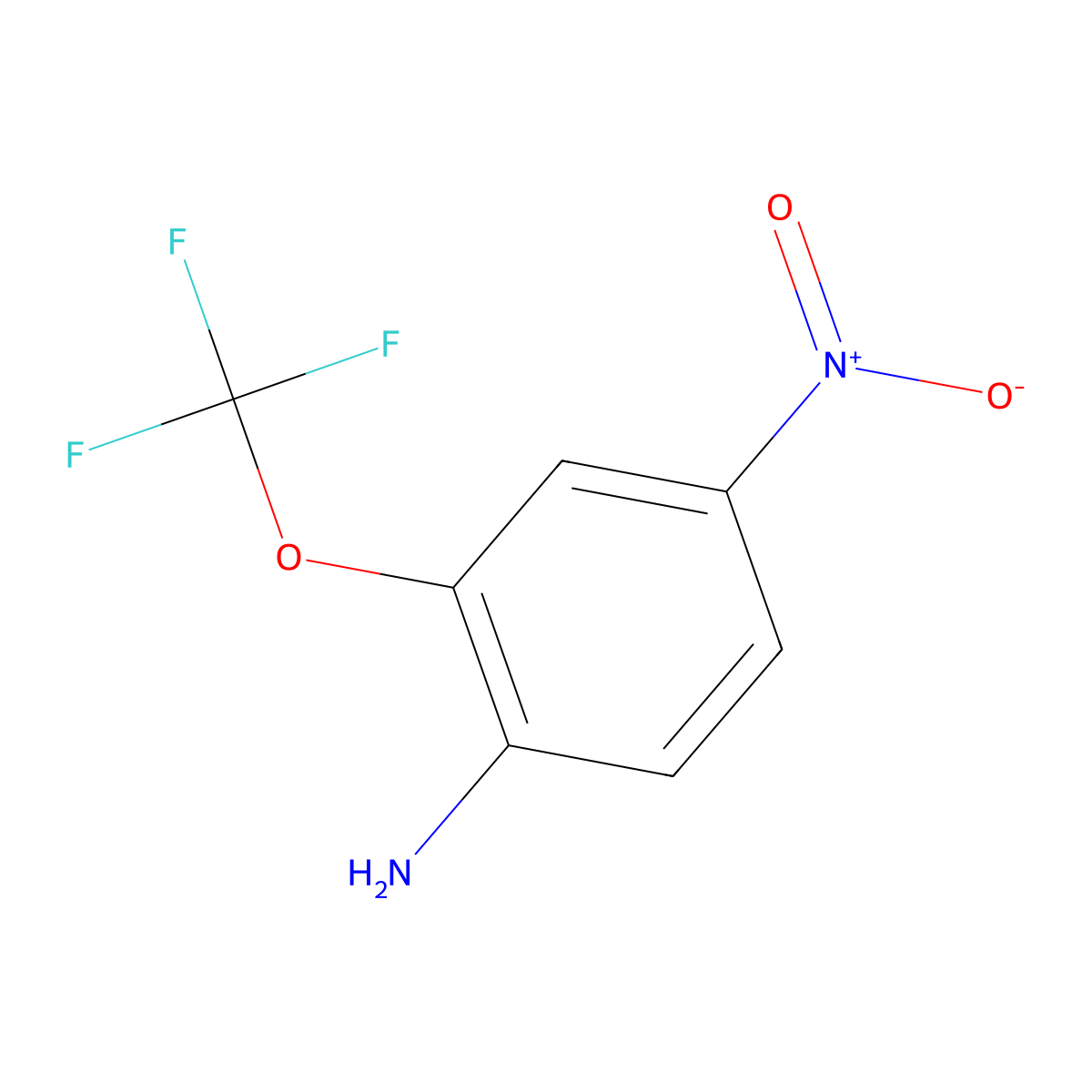 4-Nitro-2-(trifluoromethoxy)aniline molecular structure, CAS 1261753-88-1