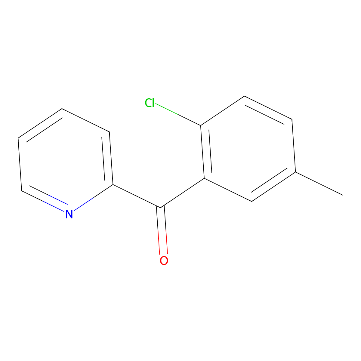 (2-Chloro-5-methylphenyl)-2-pyridinylmethanone molecular structure, CAS 1261806-81-8