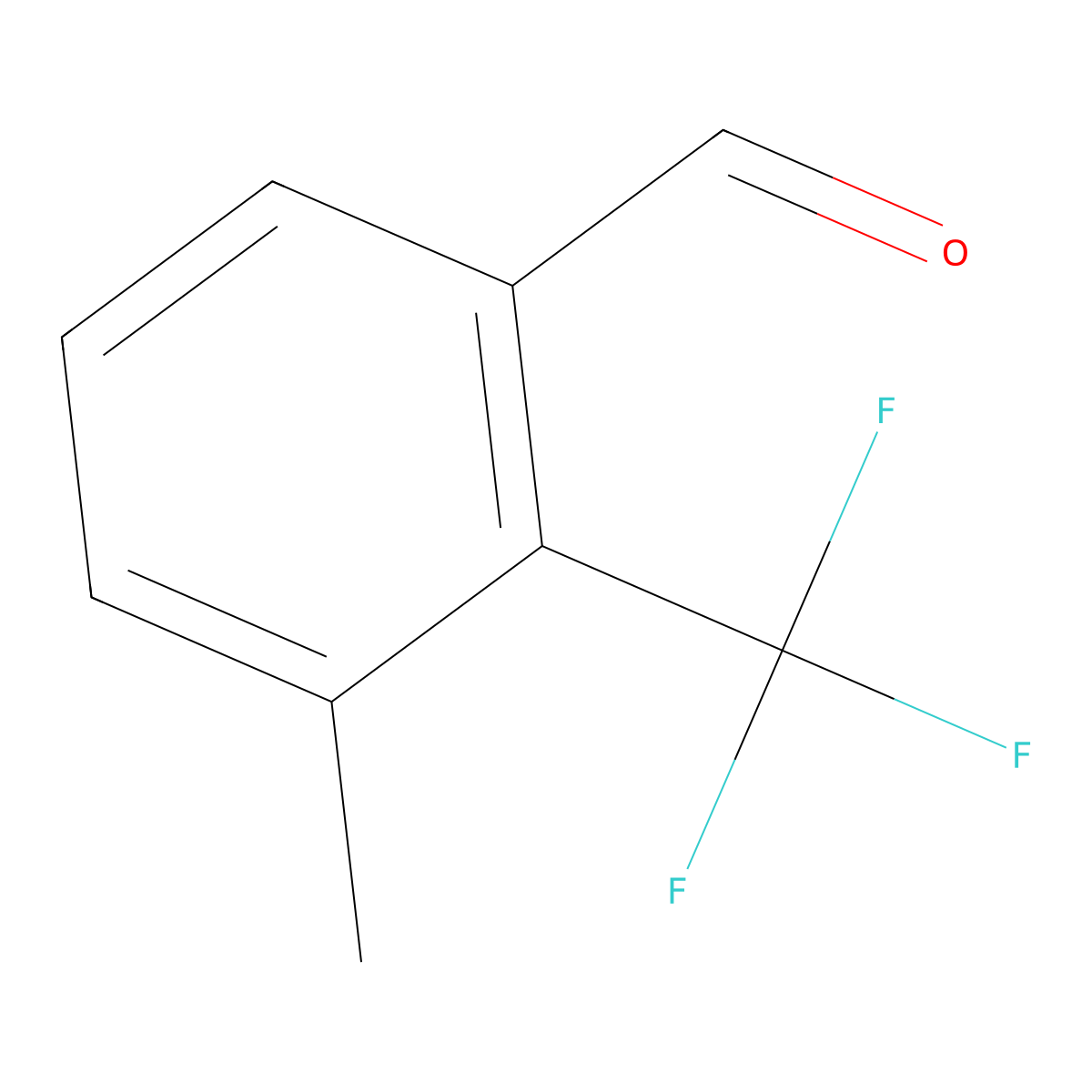 3-Methyl-2-(trifluoromethyl)benzaldehyde molecular structure, CAS 1261874-94-5