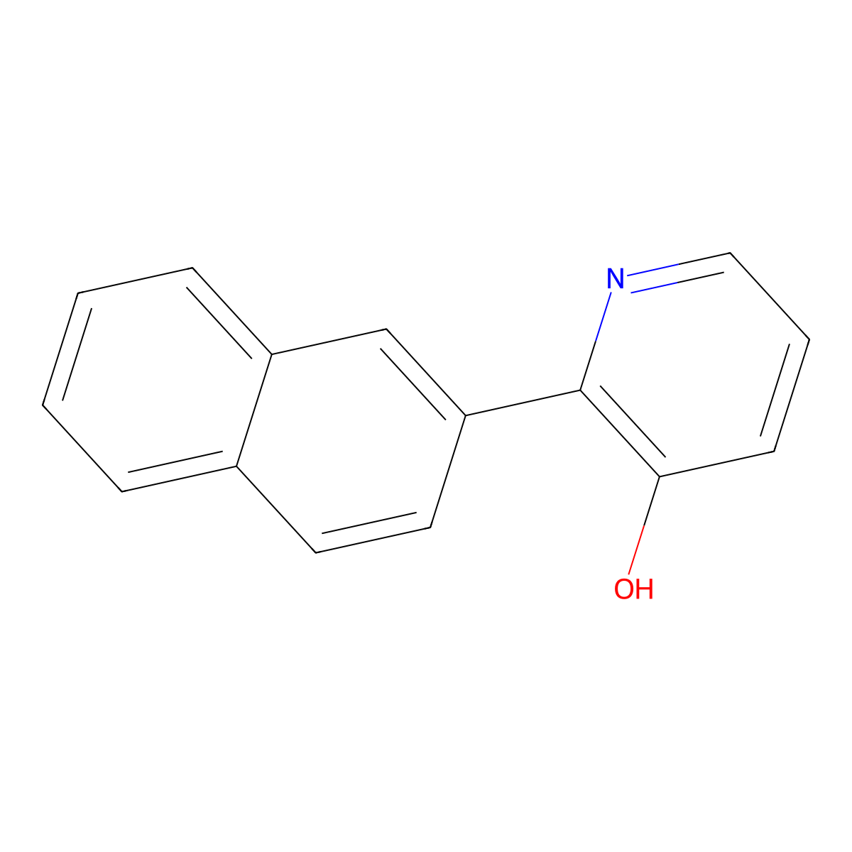 2-(Naphthalen-2-yl)pyridin-3-ol molecular structure, CAS 1261888-90-7