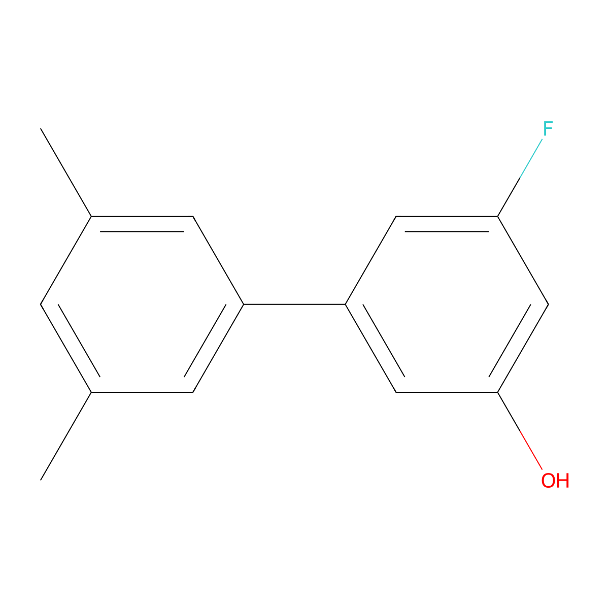 5-(3,5-Dimethylphenyl)-3-fluorophenol molecular structure, CAS 1261893-61-1