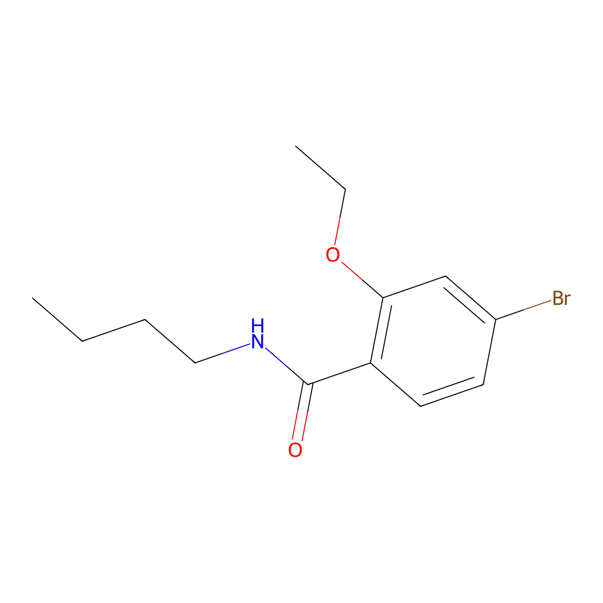 4-Bromo-N-butyl-2-ethoxybenzamide molecular structure, CAS 1261895-85-5