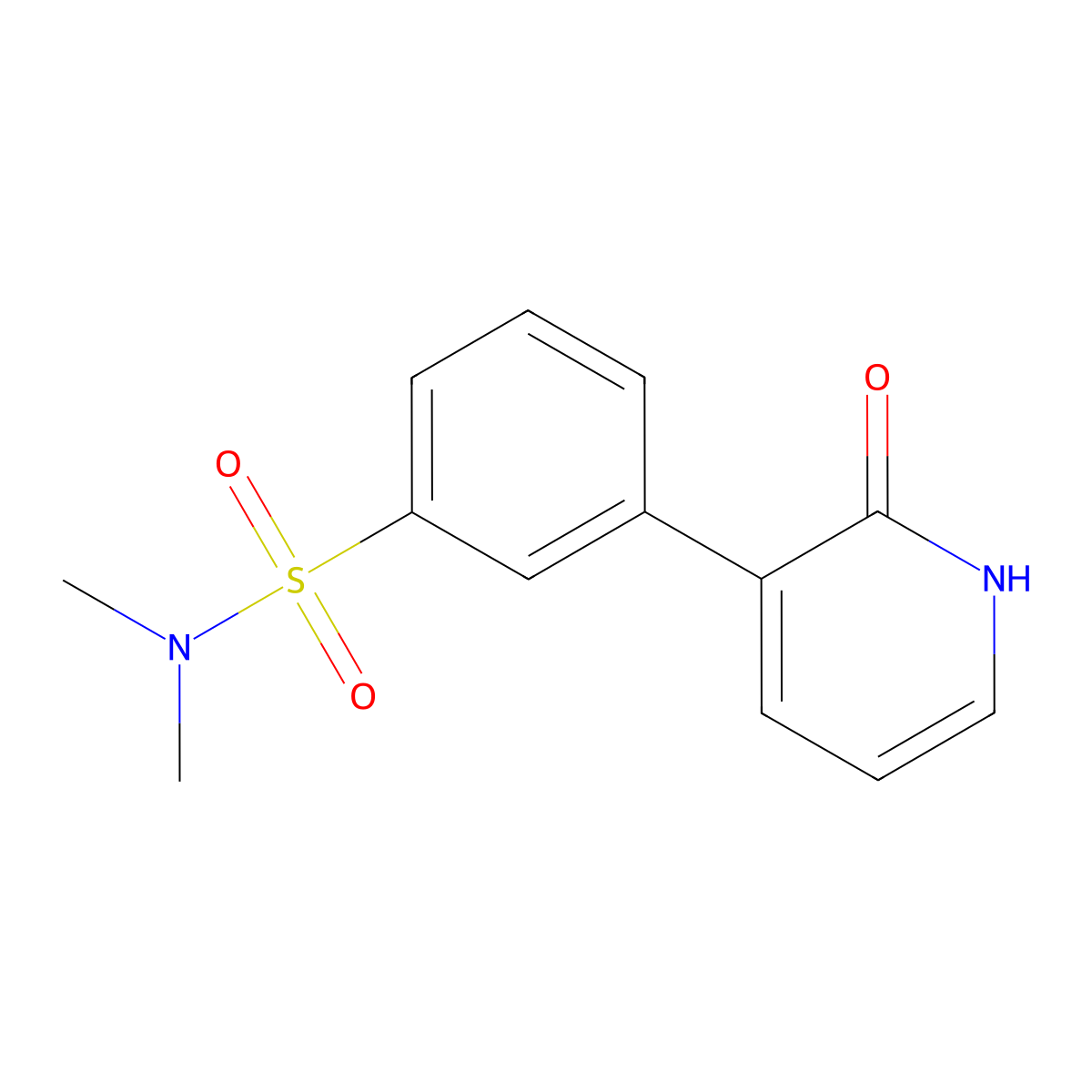 3-(3-N,N-Dimethylsulfamoylphenyl)-2-hydroxypyridine molecular structure, CAS 1261910-01-3