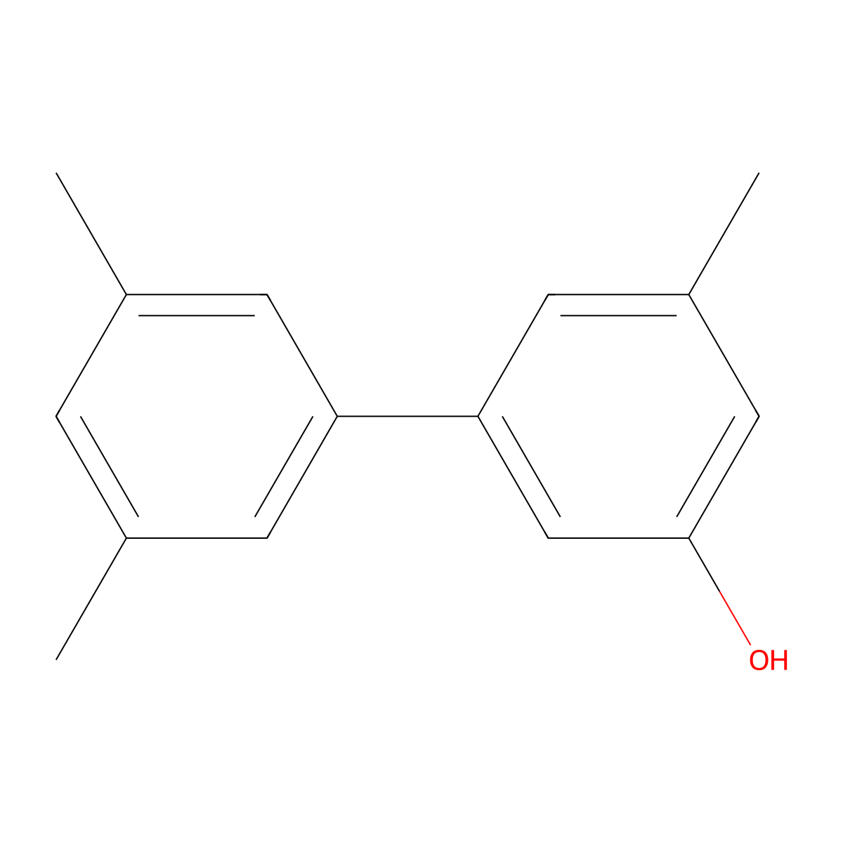 5-(3,5-Dimethylphenyl)-3-methylphenol molecular structure, CAS 1261910-81-9