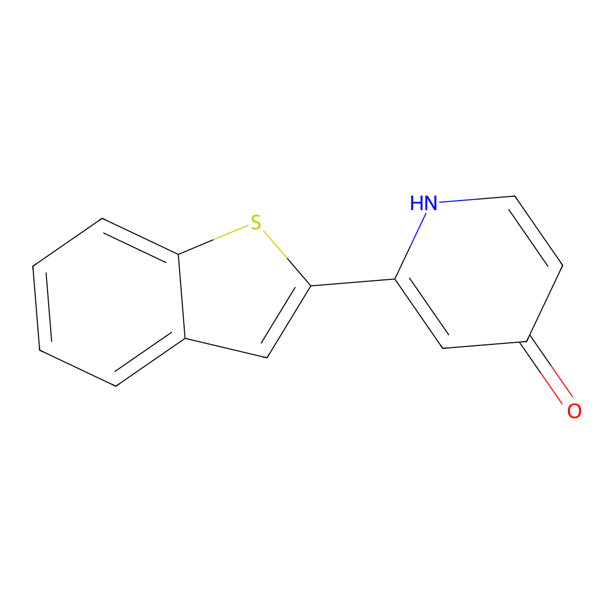 2-(Benzo[b]thiophen-2-yl)pyridin-4-ol molecular structure, CAS 1261913-21-6